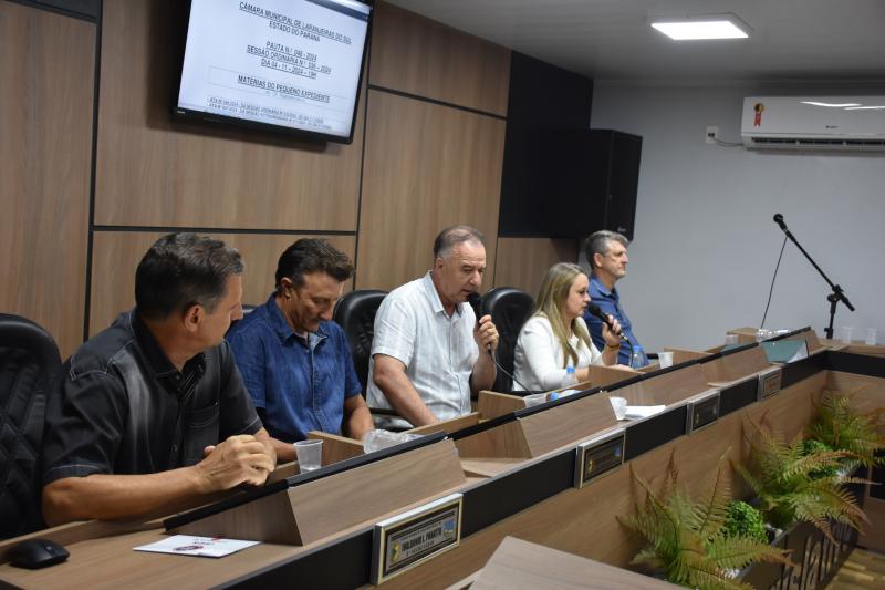 Vereadores aprovam sete novos projetos, em primeira discussão